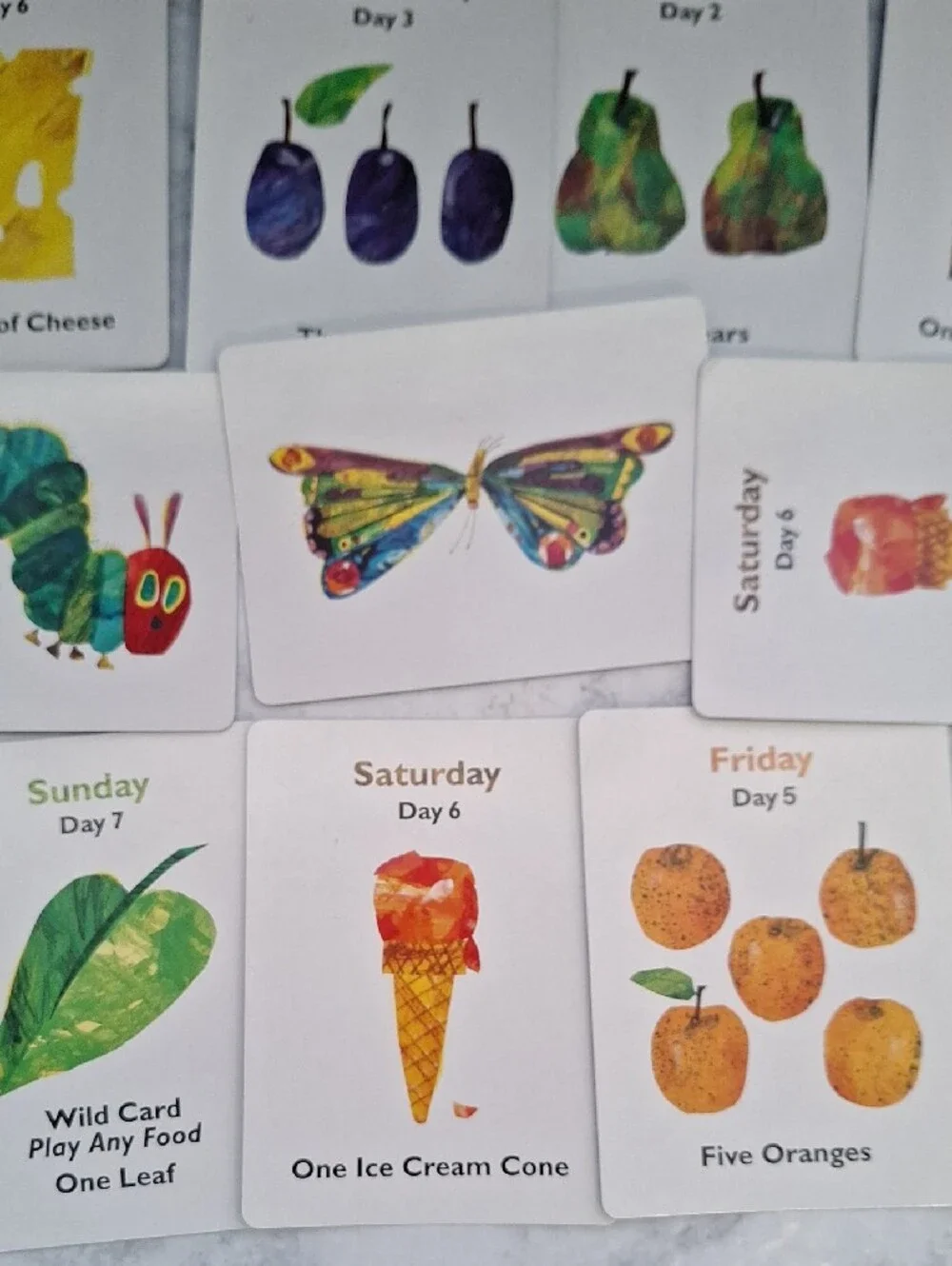 Eric Carle The Very Hungry Caterpillar Card Game - Green/Red